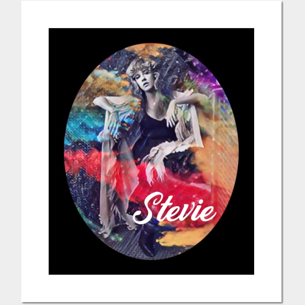 Stevie Nicks Fan T-Shirts Wall Art by CreatingChaos